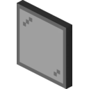 Black Stained Glass Pane