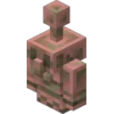 Exposed Copper Golem Statue
