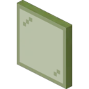 Green Stained Glass Pane