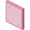 Pink Stained Glass Pane