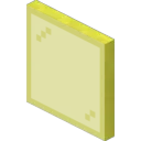 Yellow Stained Glass Pane